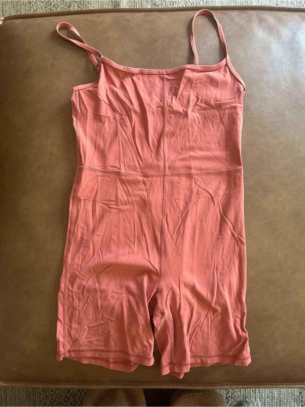 Wilfred Rust Pink Spaghetti Strap Romper